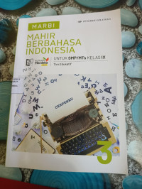 Image of Mahir Berbahasa Indonesia Untuk SMP/MTs Kelas IX